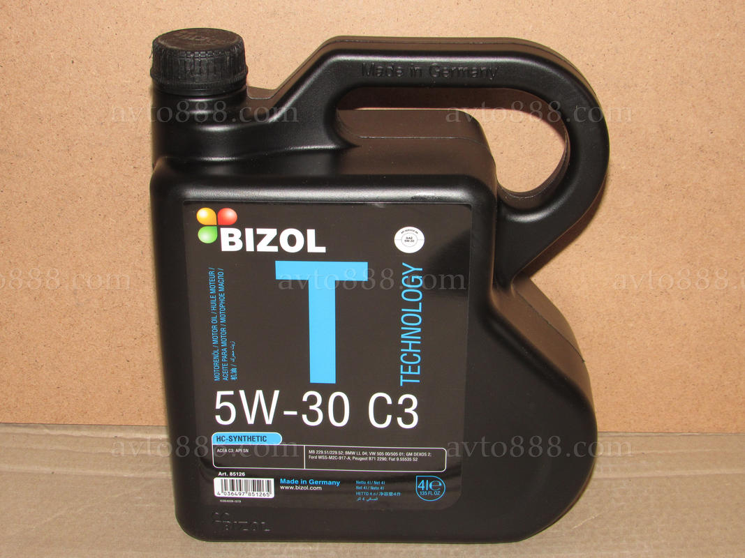 Масло  5w30 BIZOL Technology С3 4л     -стара diesel Allround-