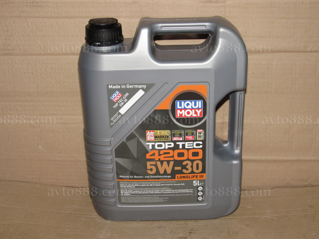 Масло  5w30 Liqui Moly Top Tec 4200 5л