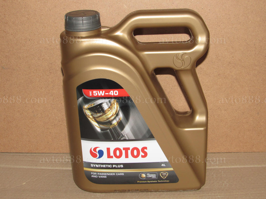 Масло  5w40 Lotos SYNTETIC PLUS 4л