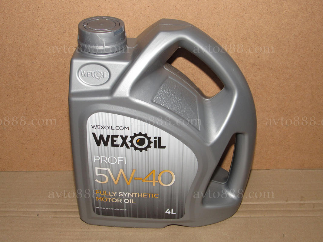 Масло  5w40 Wexoil Profi 4л