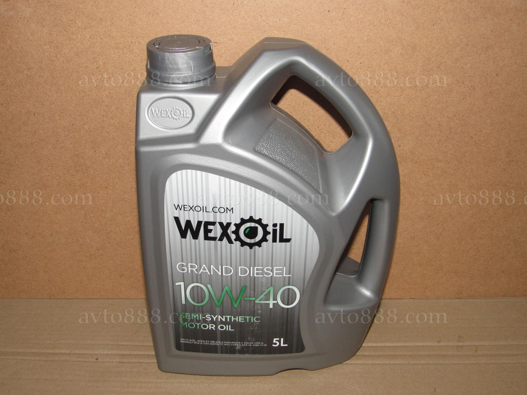 Масло 10w40 Wexoil Grand Diesel 5л