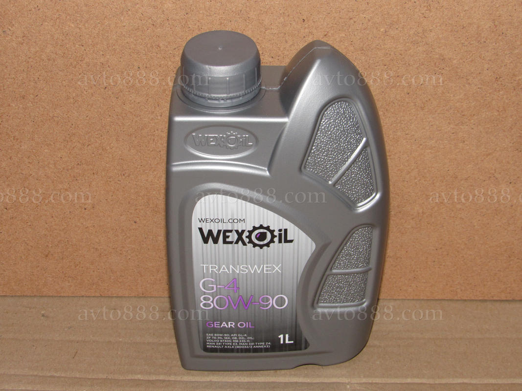 Масло трансміс. 80w90 1л GL-4 Wexoil Transwex