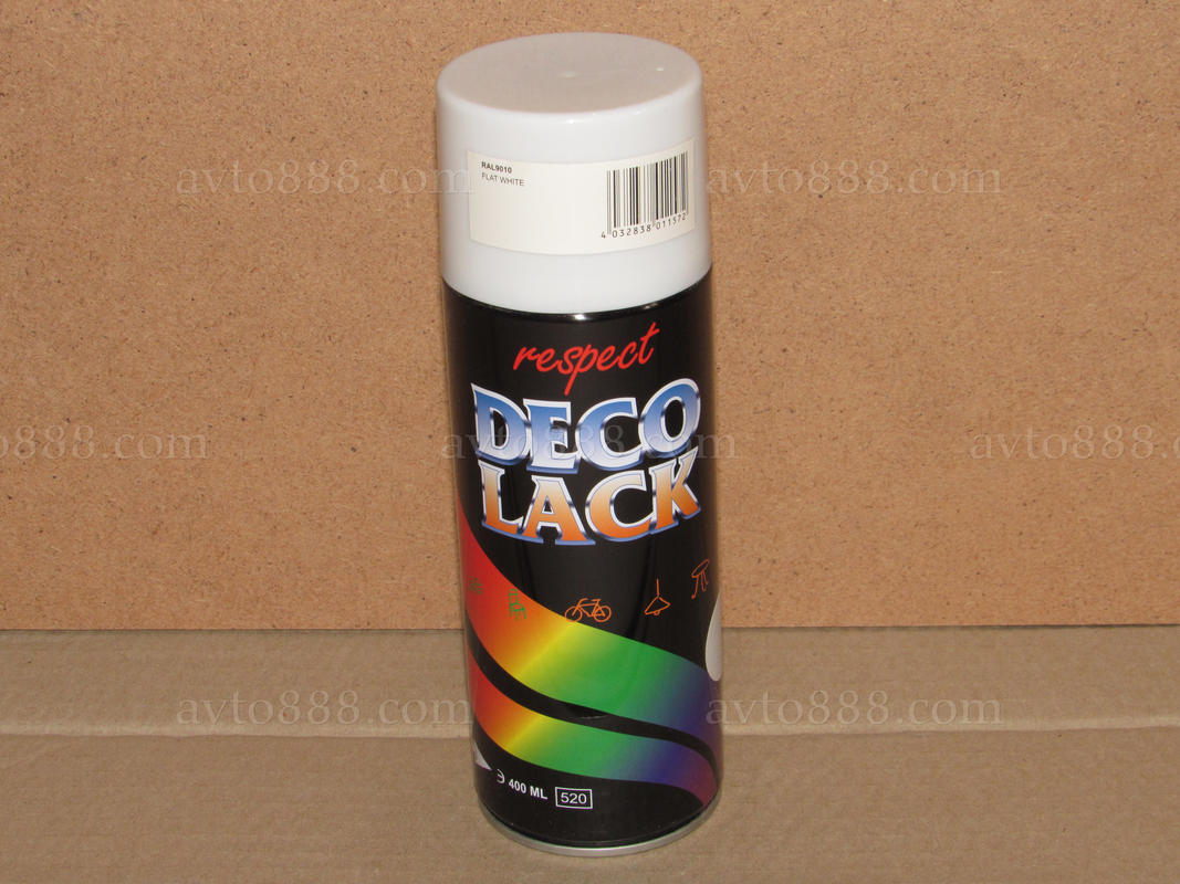 фарба "Deco Lack"-ан. білий матов. 400ml