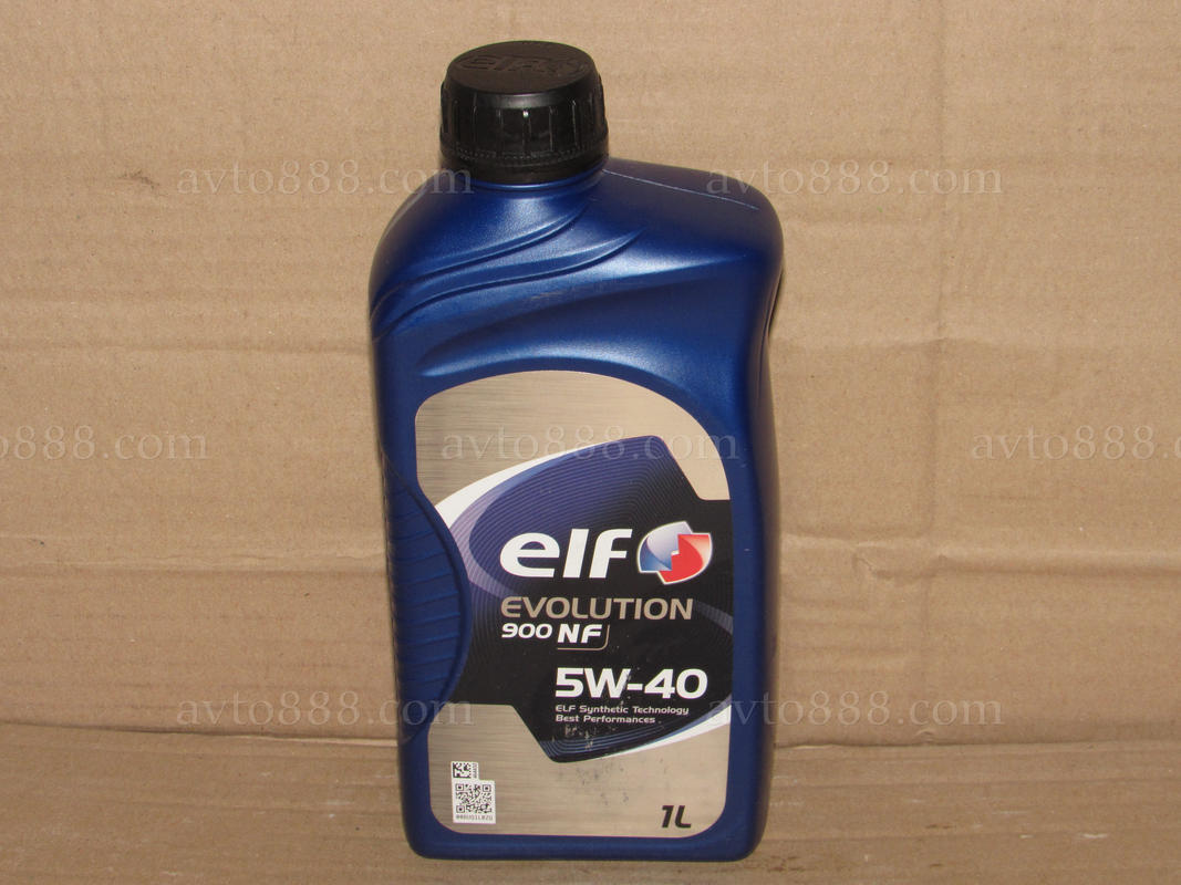 масло "ELF"  5w40 evolution NF 900 1л