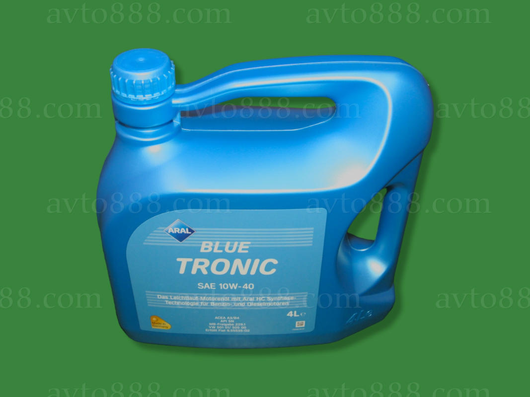 масло "ARAL" 10w40 Blue Tronic 4л