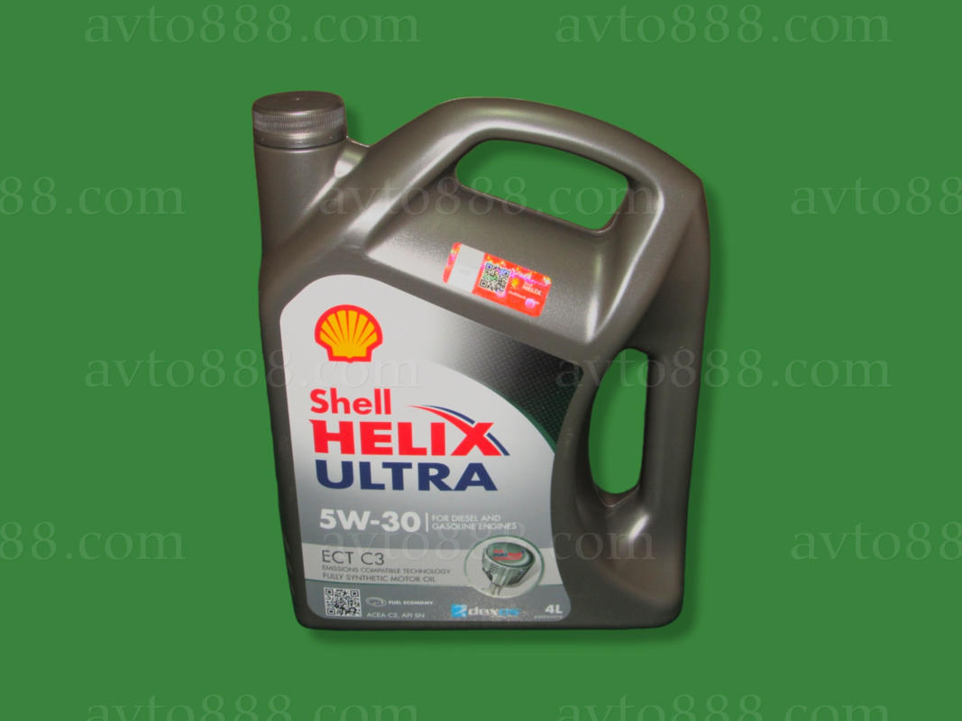 масло "Shell"  5w30 Helix Ultra ECT C3 4л    АКЦІЯ   група-Е