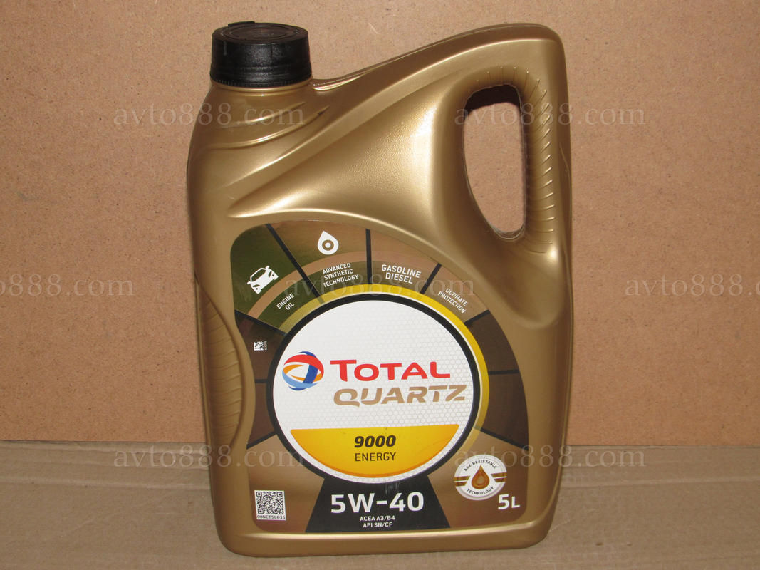 масло "Total"  5w40 9000 ENERGY 5л
