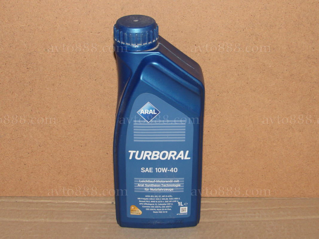 масло "ARAL" 10w40 TurboRAL 1л