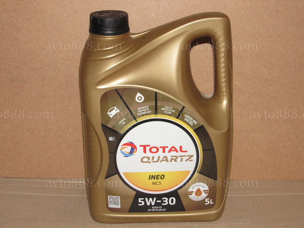 масло "Total"  5w30 INEO MC3 5л
