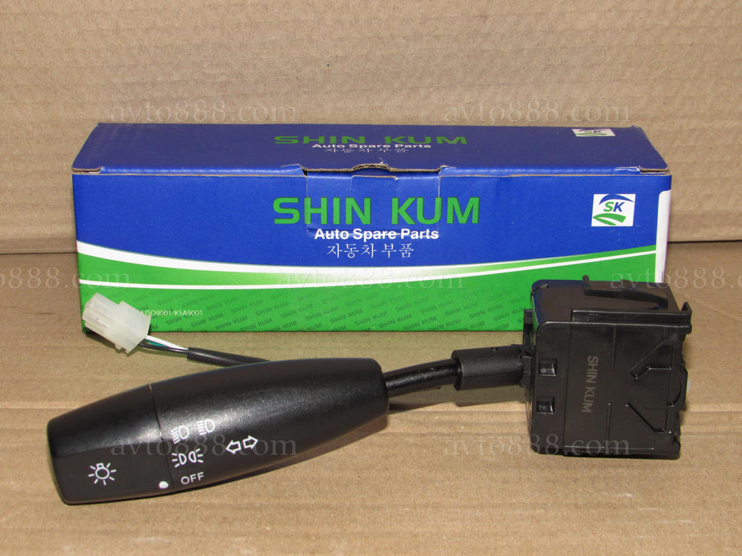 перемикач руля Lanos / ручка світло-пов. "Shin Kum"