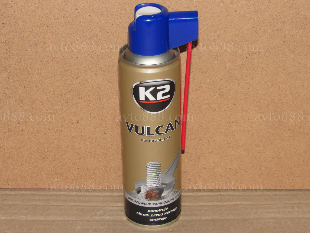 аерозоль / рідк. ключ "K2" 250ml VULKAN -засiб для вiдкр.болтiв