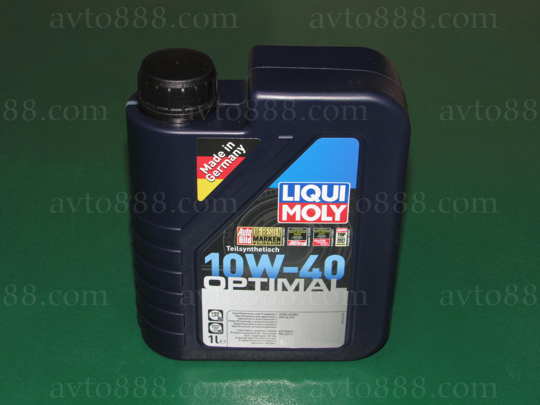 масло 10w40 1л "Liqui Moly"  Optimal