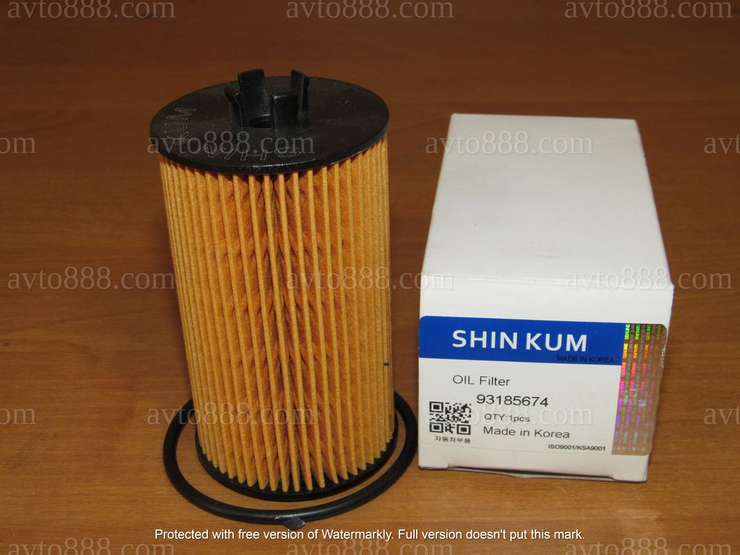 фільтр масла  Aveo Т255 (картридж) "Shin Kum"
