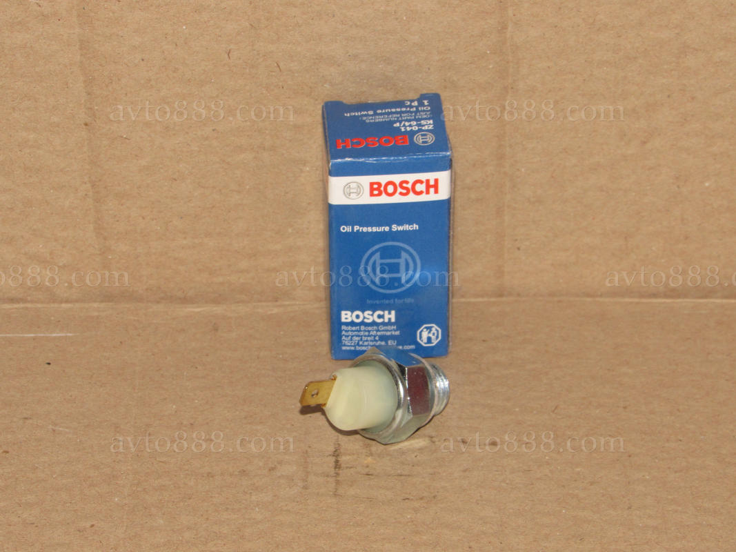 датчик масла 2101 мал. "Bosch"*-ан.