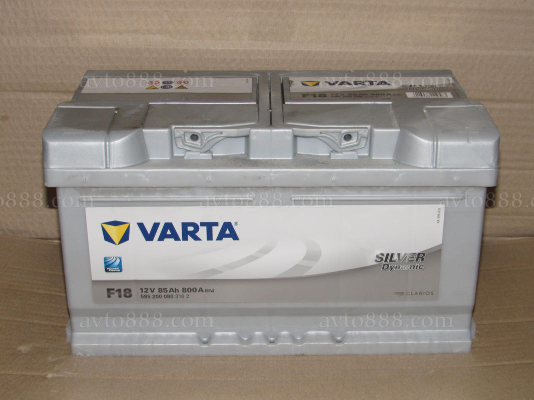 АКБ  85 R+ 800A "Varta" Silver Dynamic