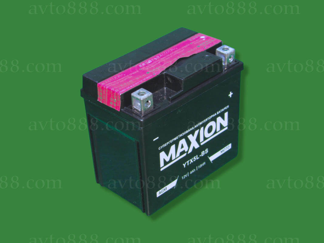 АКБ МОТО 12V  5A GEL низьк. "Mega Power"