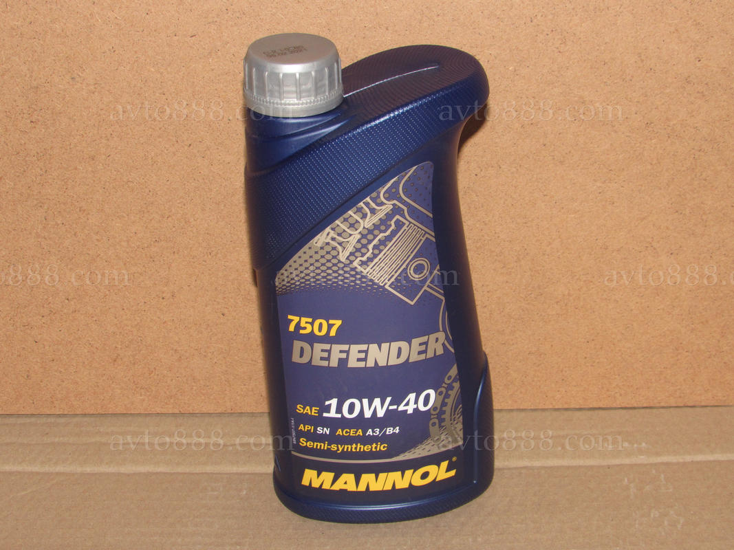 масло 10w40 1л "Mannol" Defender   API SL