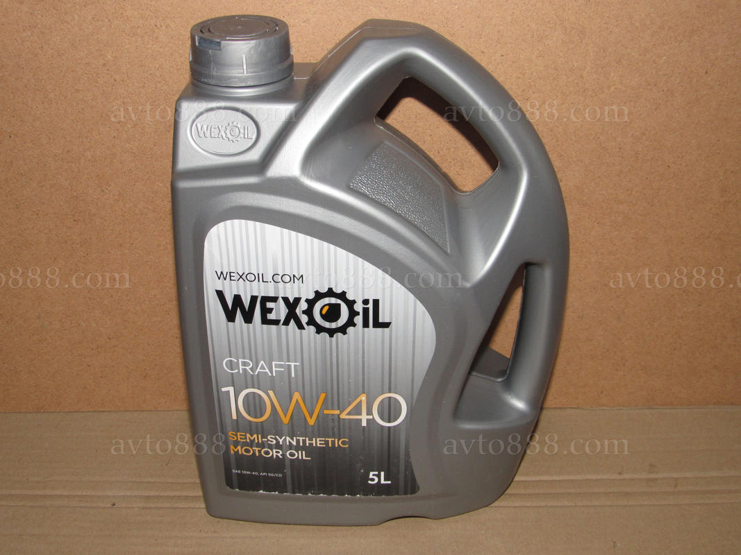 масло 10w40 5л "Wexoil"