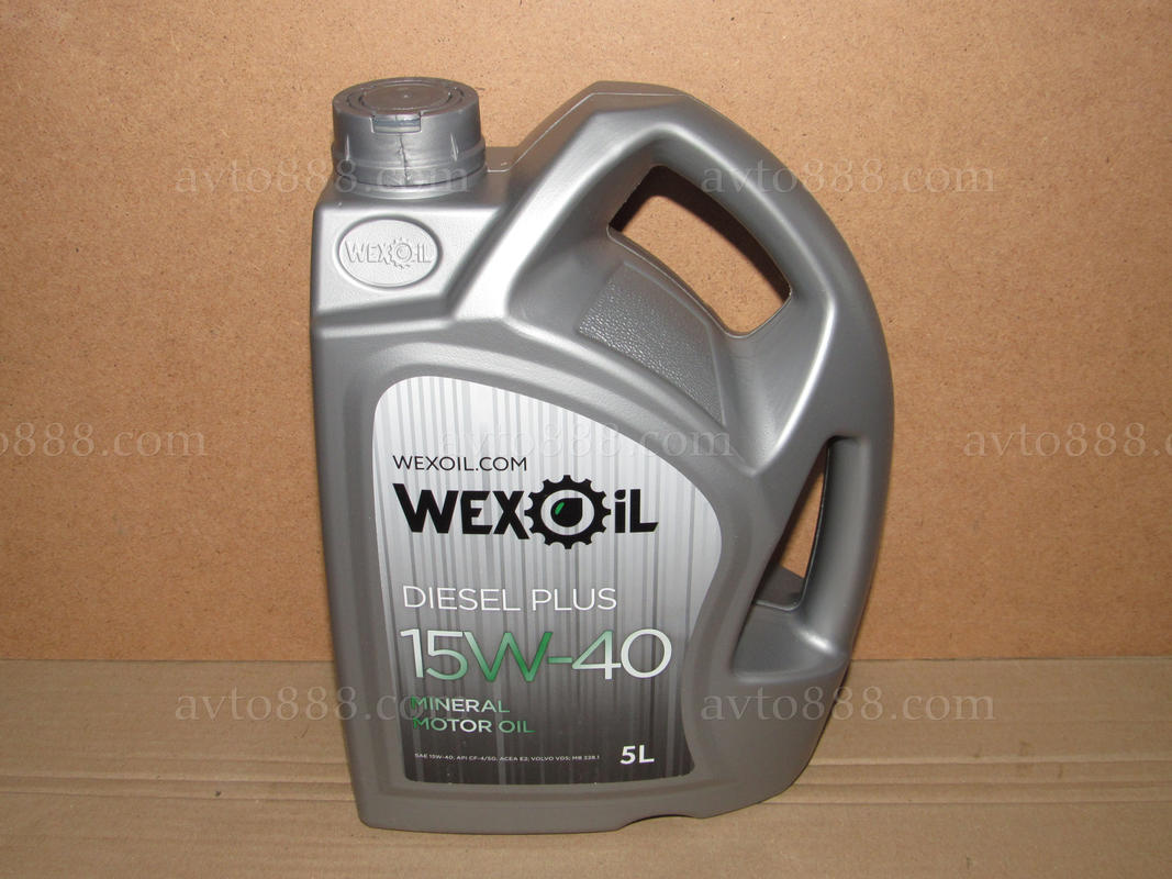масло 15w40-diesel 5л "Wexoil"   -----