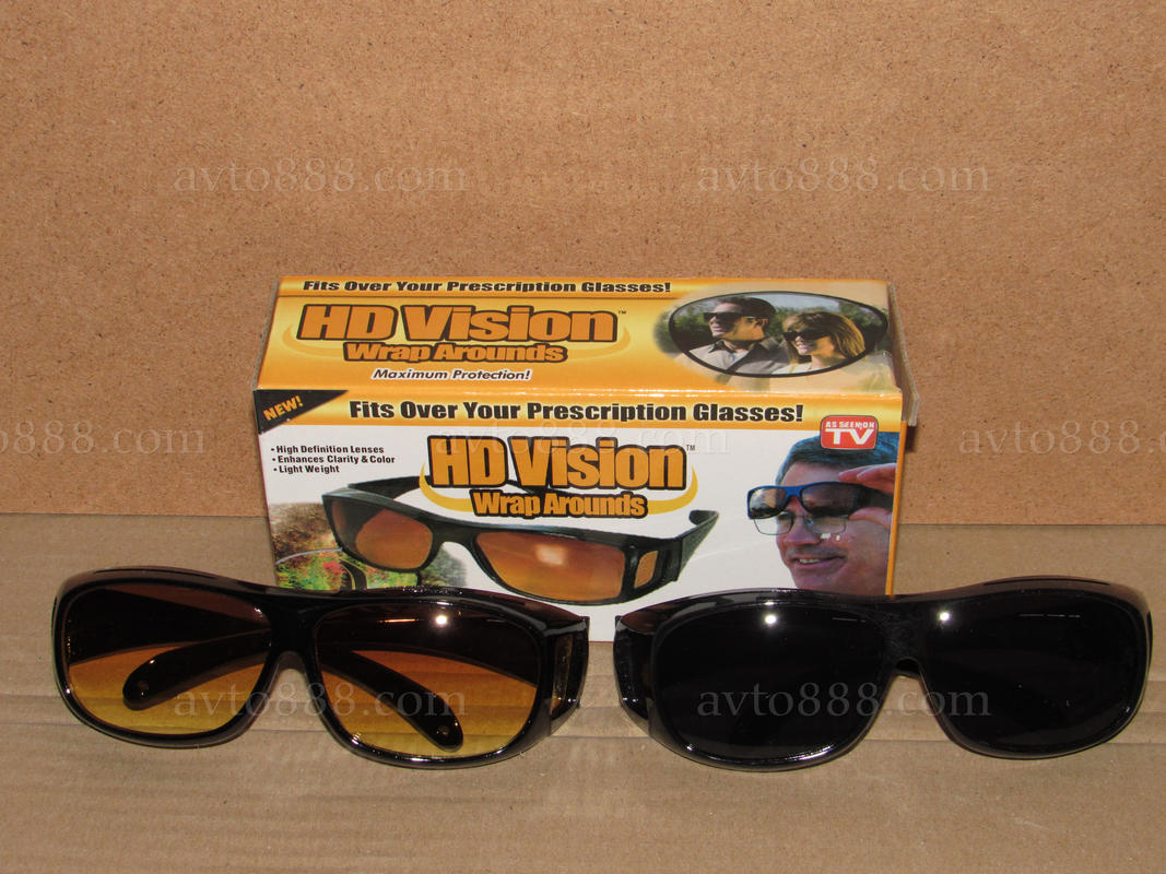 окуляри HD Vision жовті+чорні