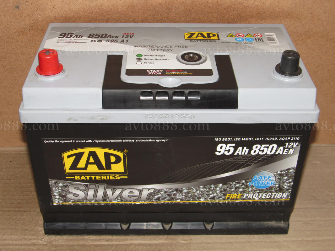АКБ Азія  95 R+ 850A "Topla"