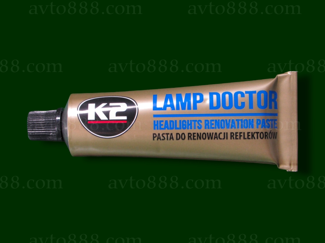 паста для полірування фар 60ml "K2"   -Lamp Doctor-