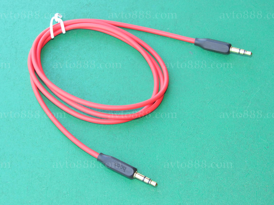 кабель Hoco UPA11 AUX audio cable Red