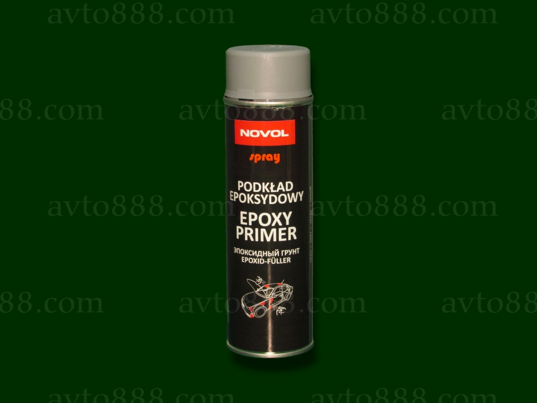 грунт епоксидний "Novol" 500ml сірий аерозоль