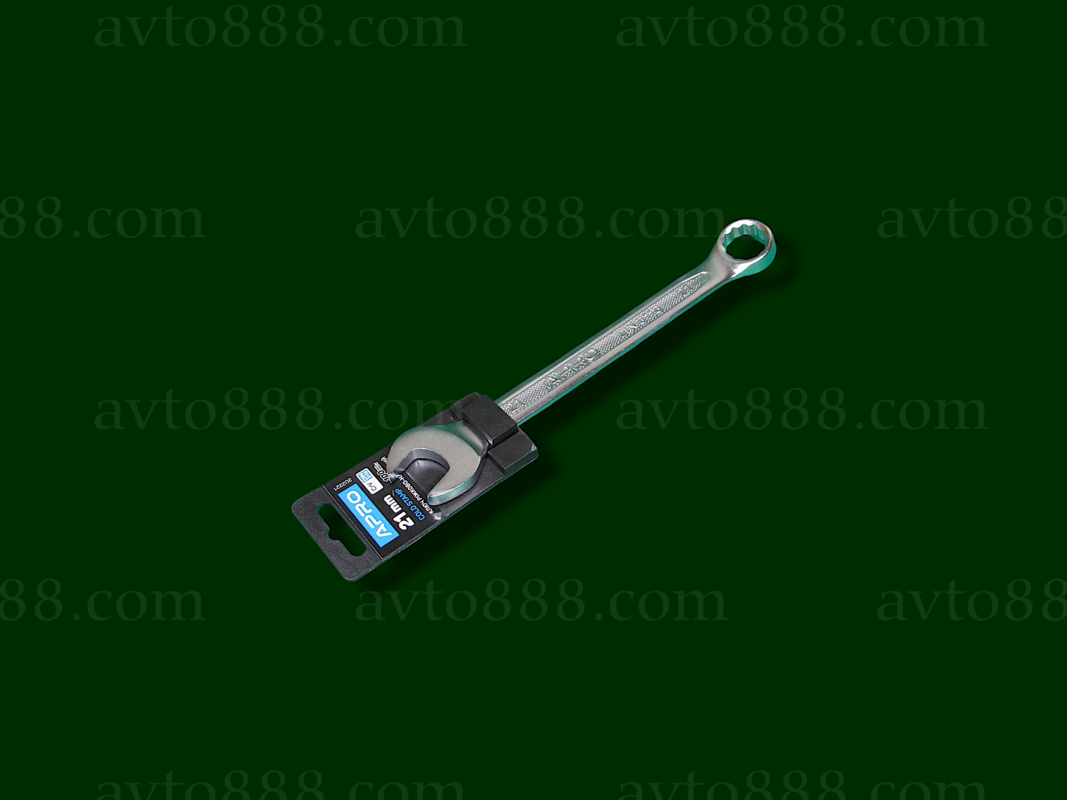 ключ ріжково-накидний Холодний штамп DIN3113 CrV 21 мм  "APRO"