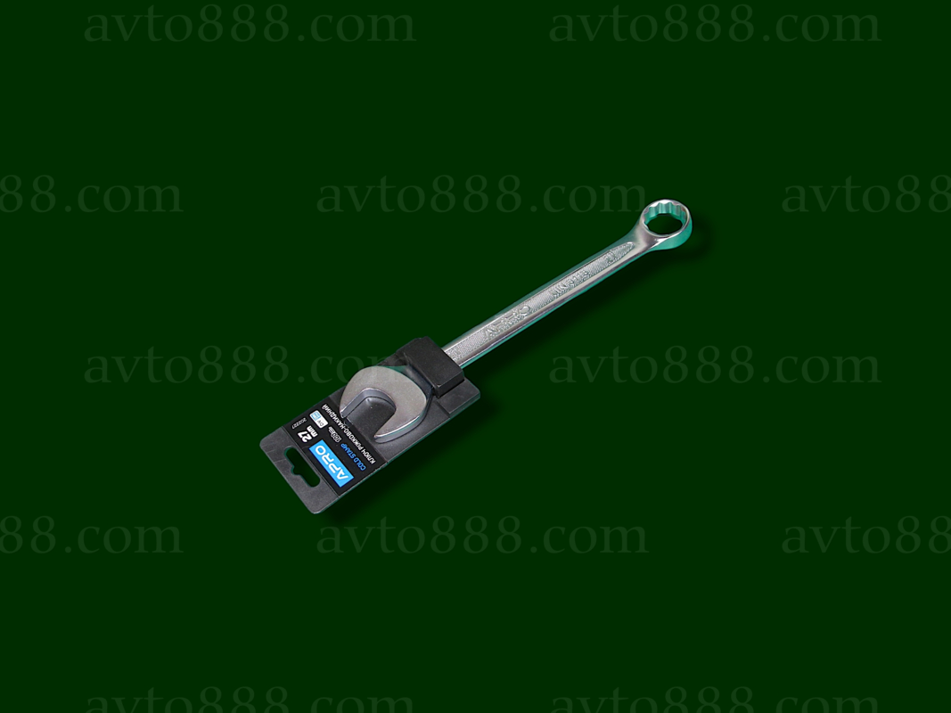 ключ ріжково-накидний Холодний штамп DIN3113 CrV 27 мм  "APRO"
