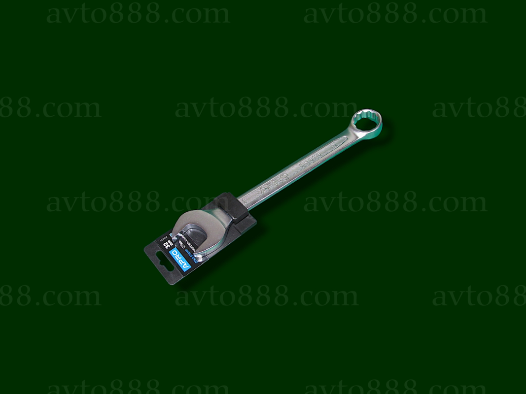 ключ ріжково-накидний Холодний штамп DIN3113 CrV 32 мм  "APRO"