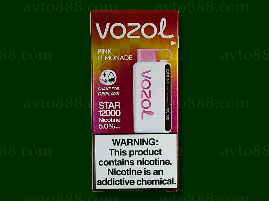 Vozol Star 12000 Pink lemonade (Розовый лимонад) 5% Одноразовый POD