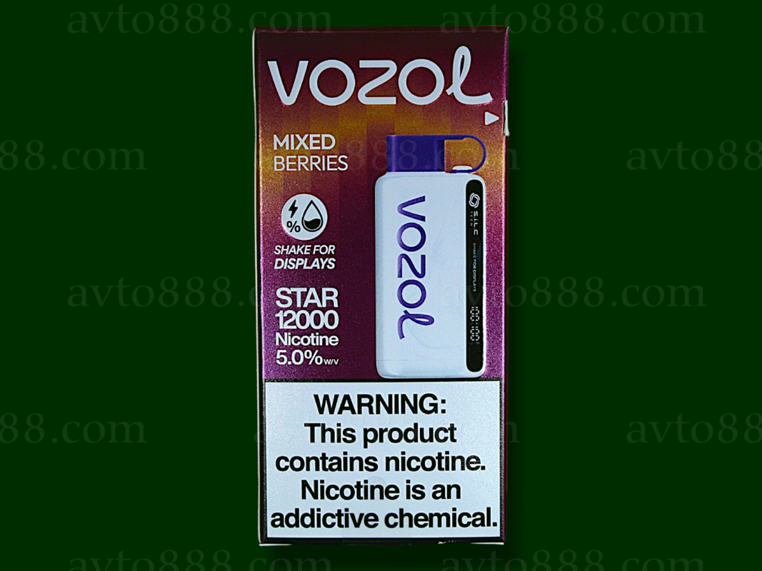 Vozol Star 12000 Mixed Berries (Ягодный Микс) 5% Одноразовый POD