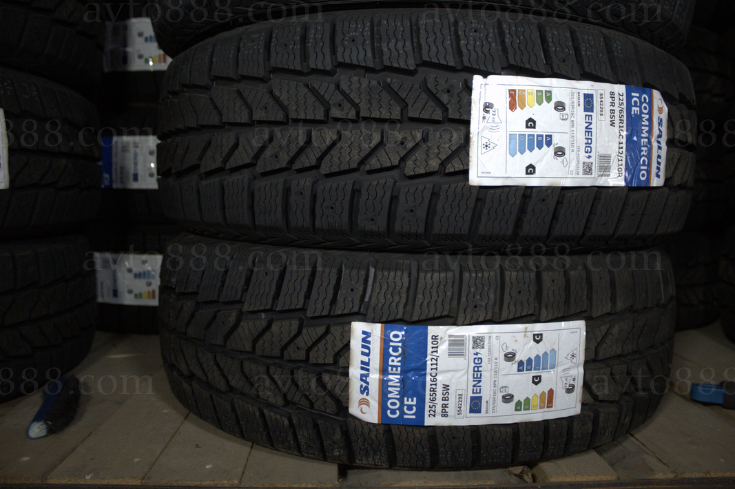 225/65R16c 112/110R "Sailun" Commercio Ice