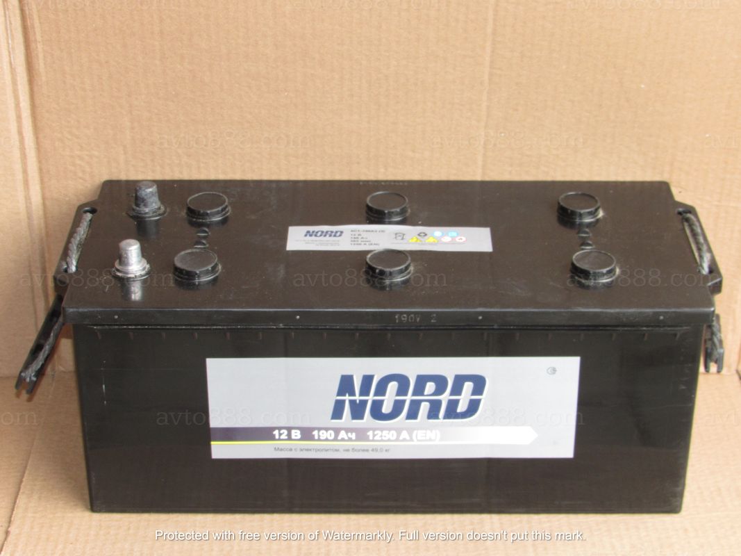 АКБ 190 1250A "Docker"